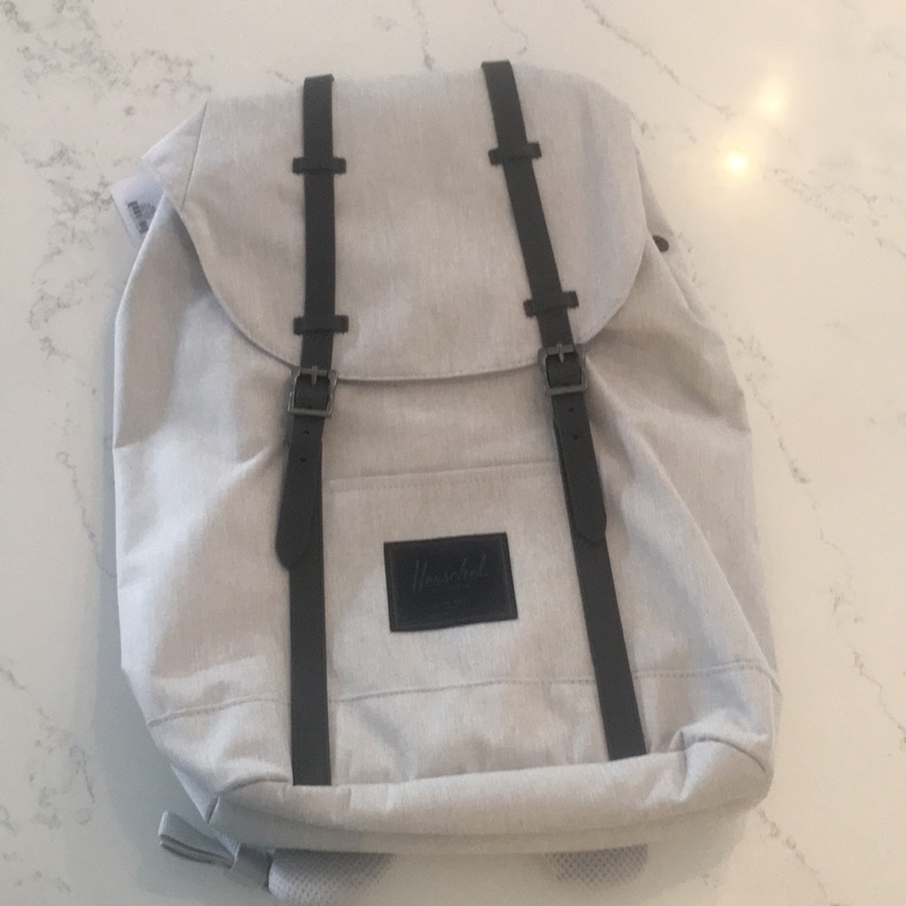 Herschel Retreat Backpack in Raven Crosshatch - Picture 8 of 9